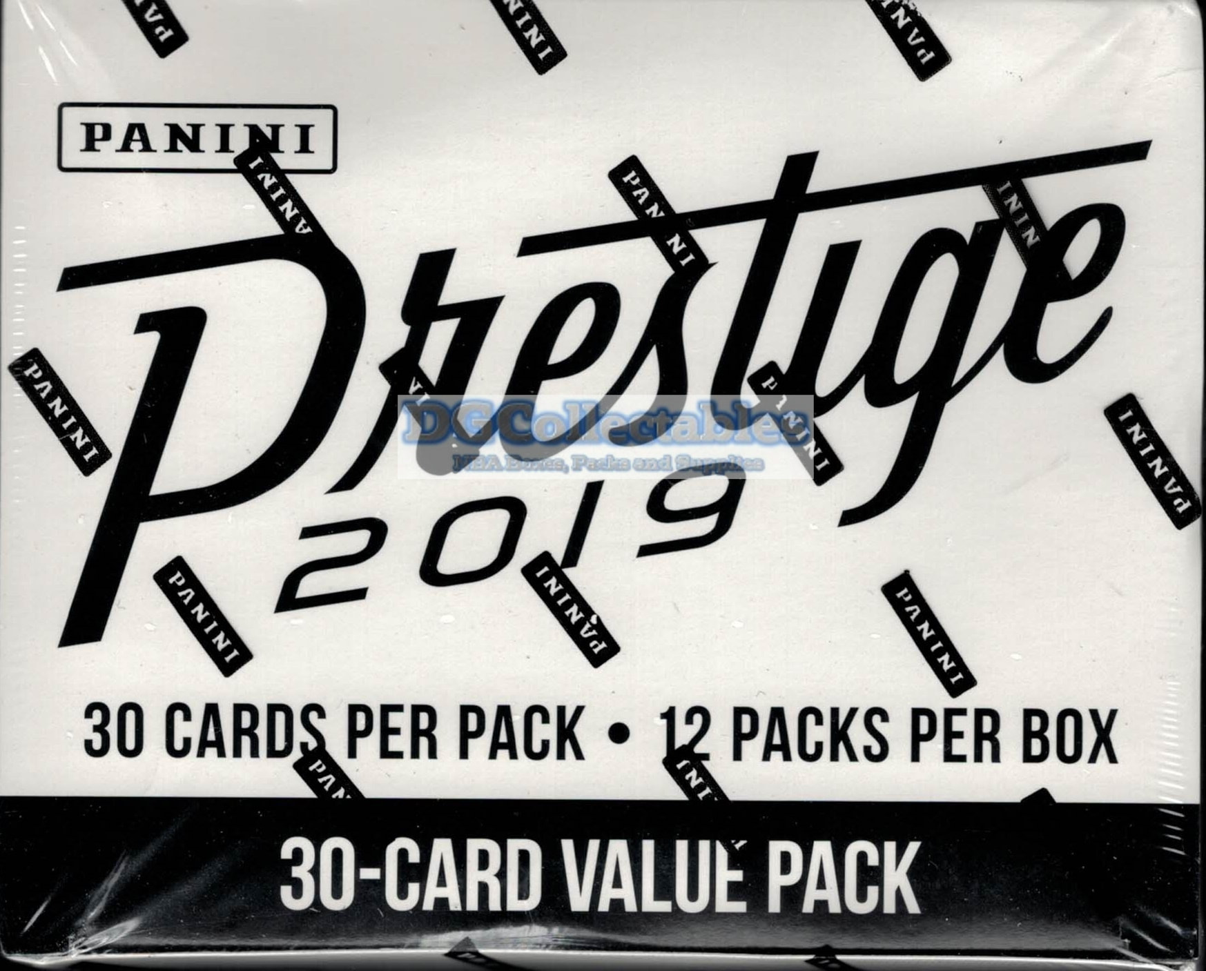 2019 Panini Prestige Football 12-Pack Jumbo Box