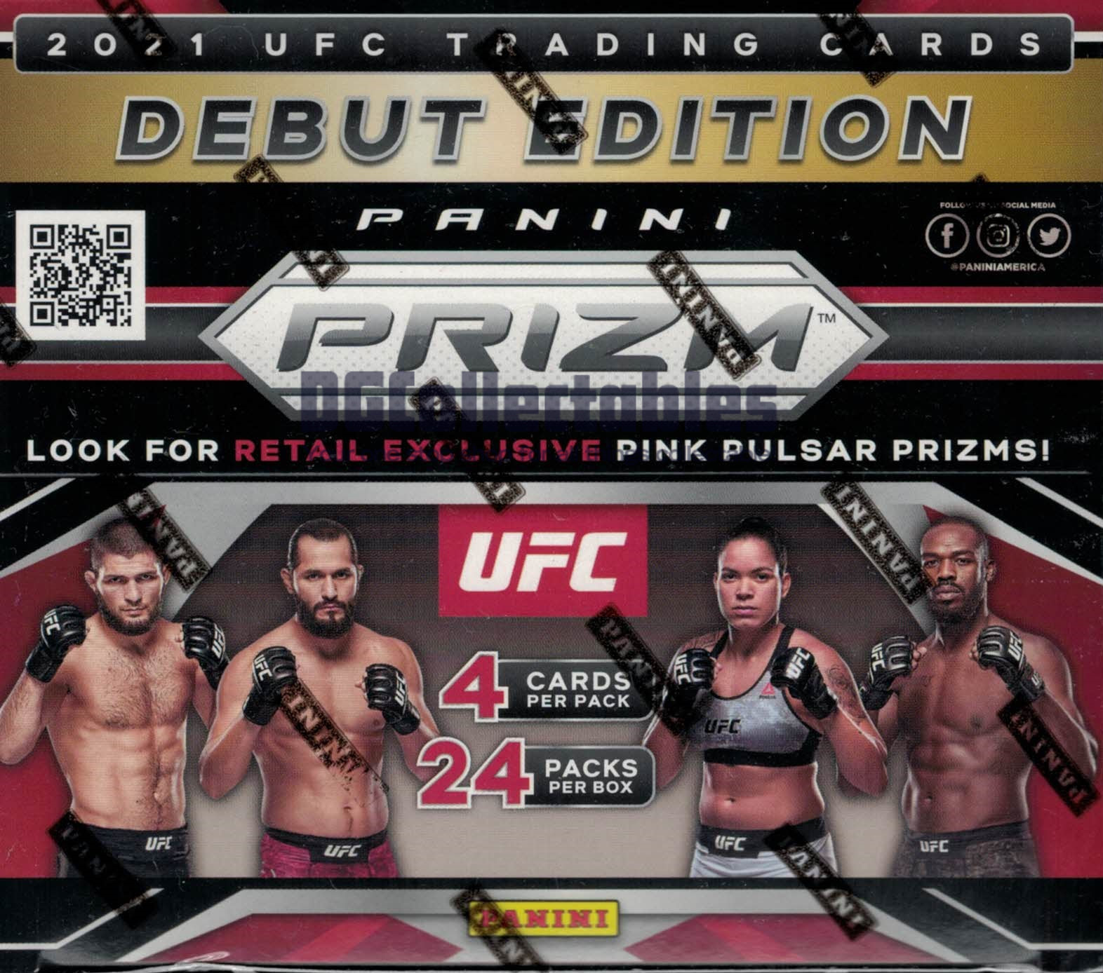 2021 Panini UFC Prizm 24-Pack Retail Box