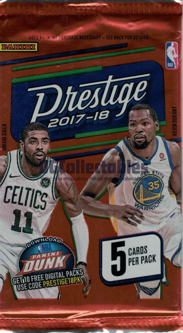 2017/18 Panini Prestige Basketball 5-Card Blaster Pack