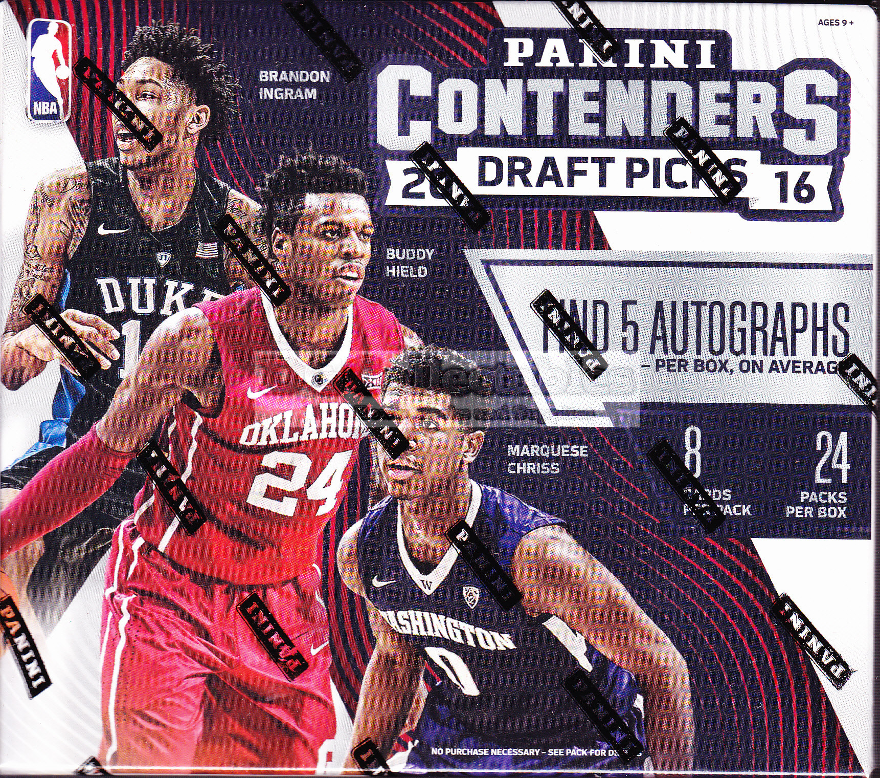 2016/17 Panini Contenders Draft Picks Basketball Hobby Box