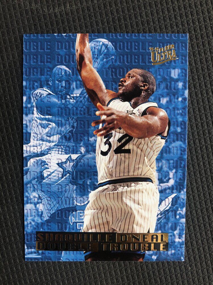 1995 Ultra Double Trouble #6 Shaquille O'Neal .jpeg