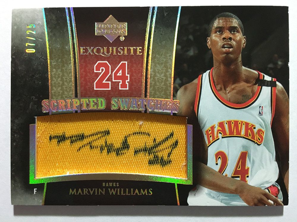 2005-06 Exquisite Scripted Swatches #MW Marvin Williamsf.jpg