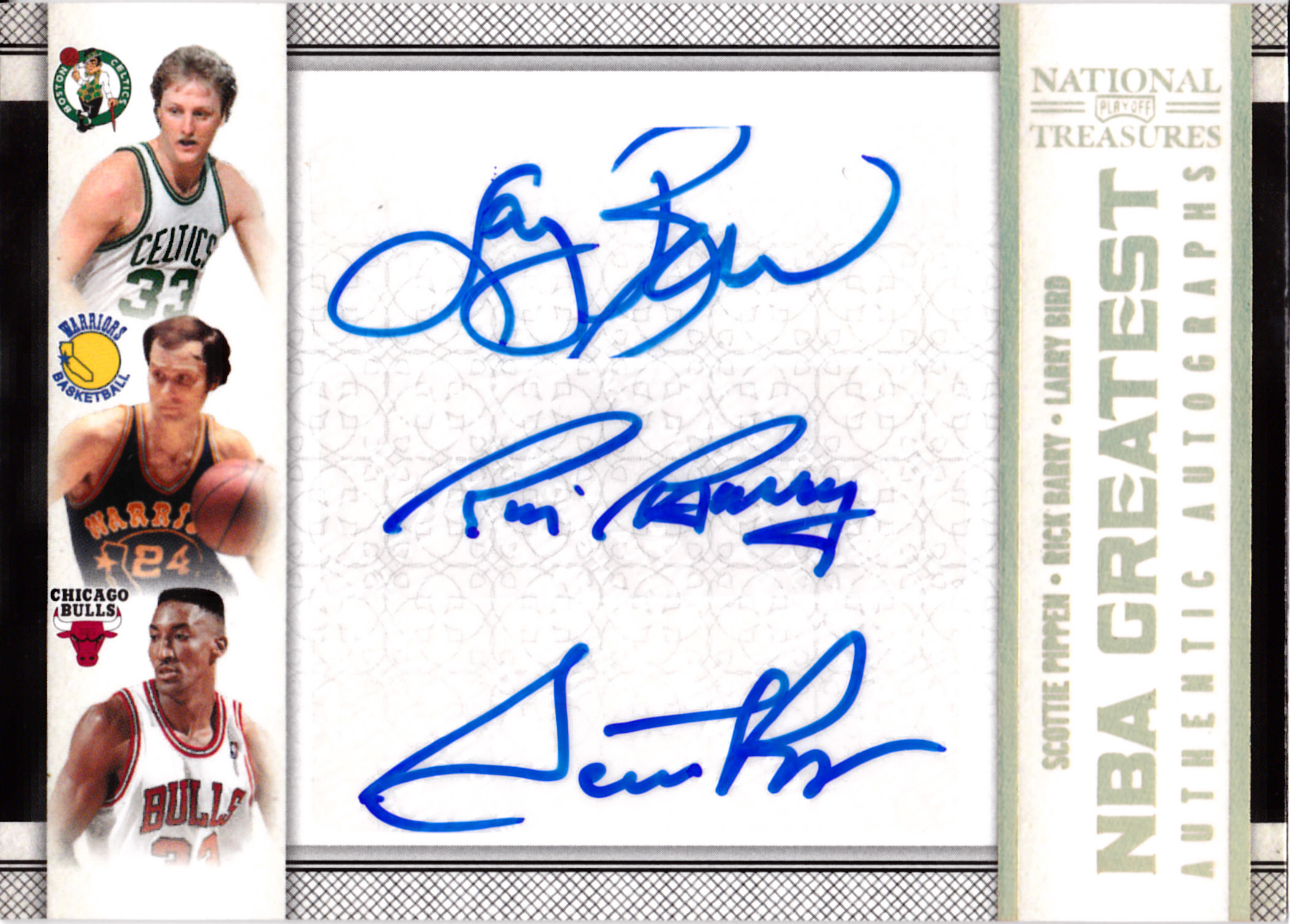 2009-10 Playoff National Treasures NBA Greatest Signature Trios  Pippen Barry Bird 5of5.jpg