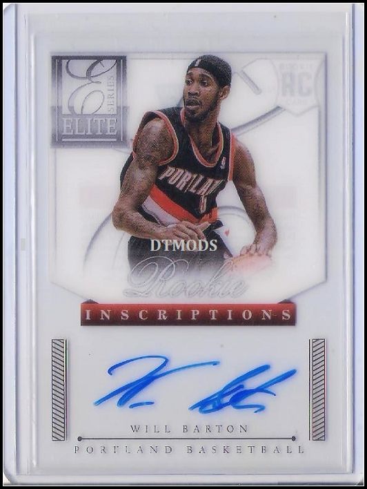 2012-13 Elite Series Rookie Inscriptions Autograph 42 Will Barton.jpg