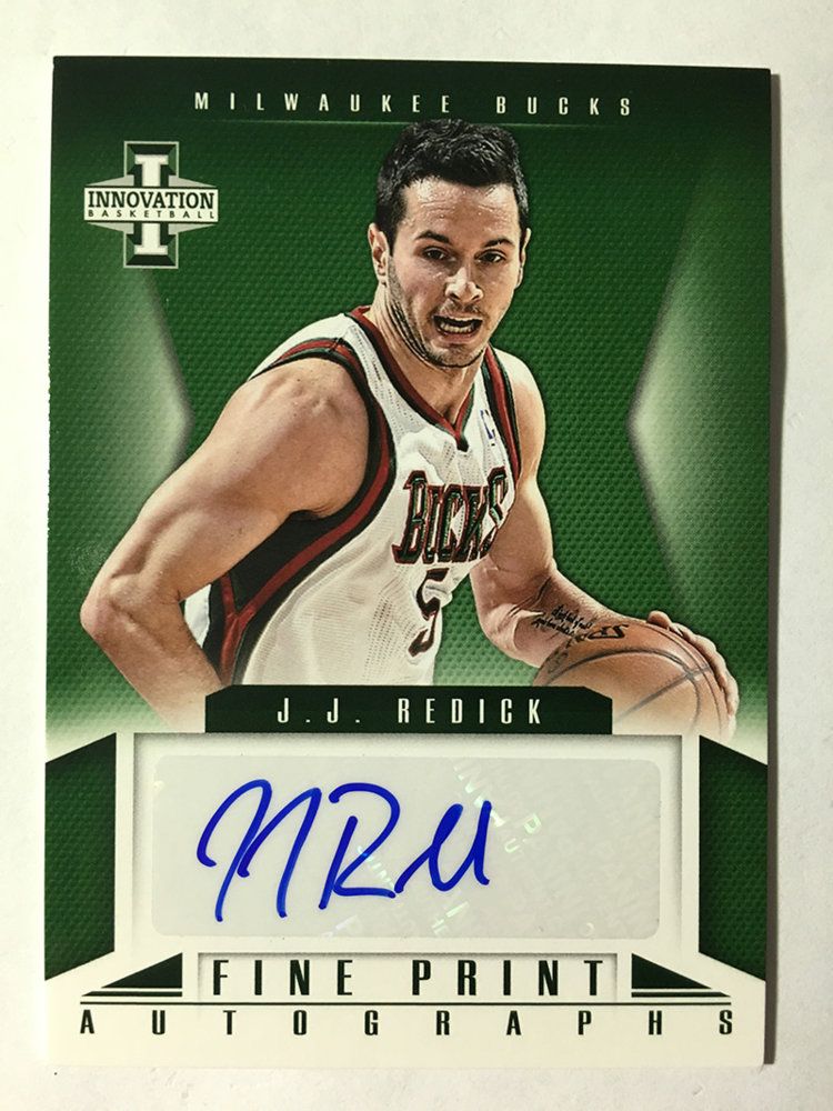 2012-13 Innovation Fine Print Autographs #50 J.J. Redickf.jpg