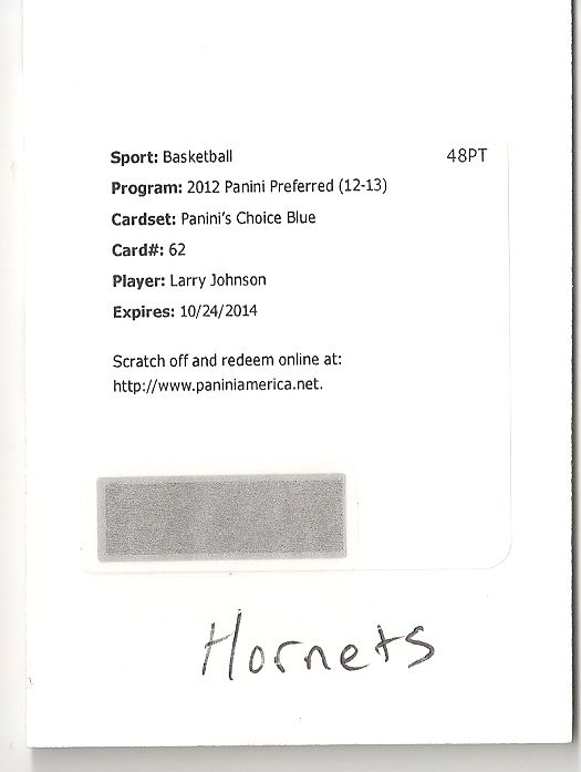 2012-13 Panini Preferred Basketball Paninis Choice Blue Larry Johnson.jpg