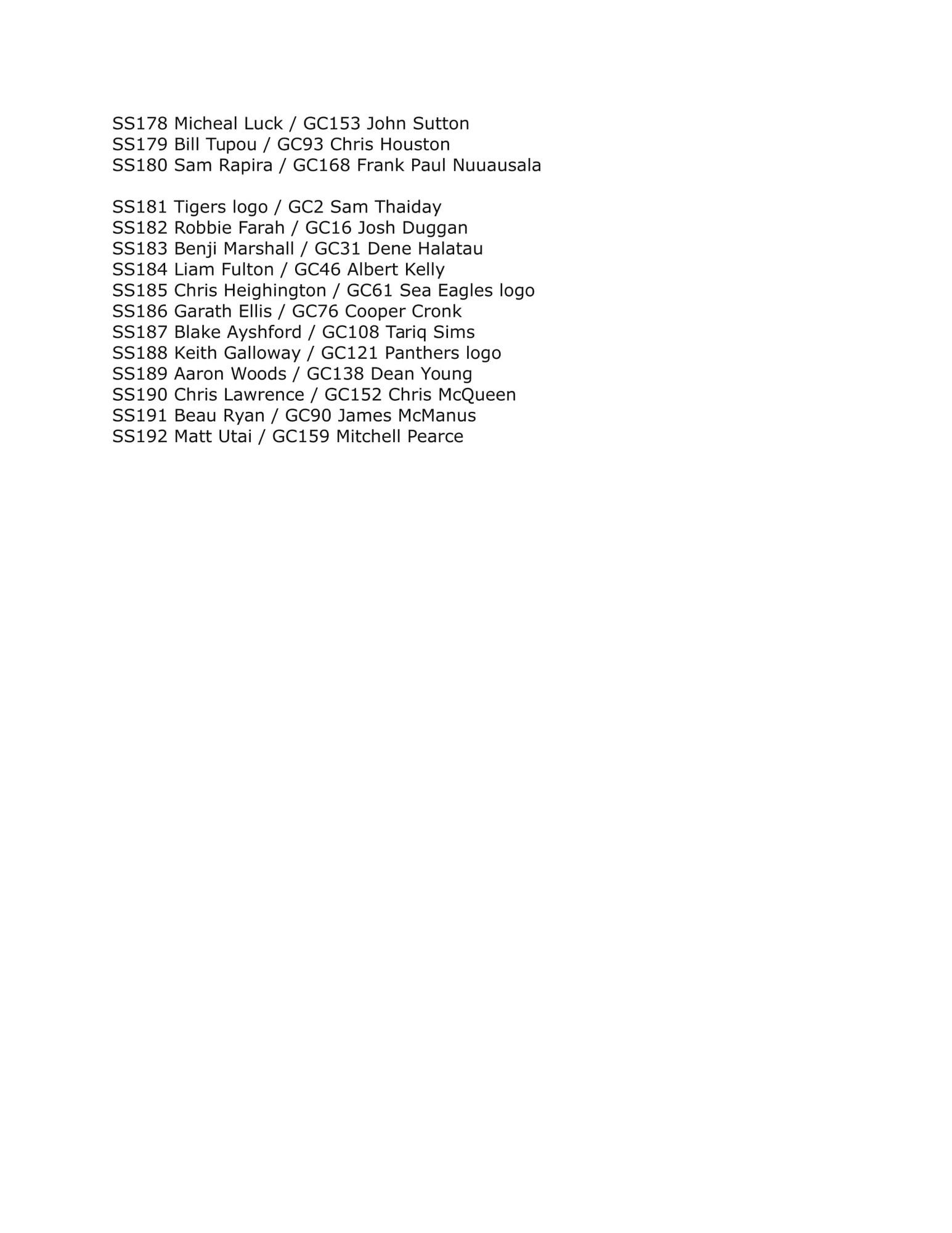 2012 NRL CHAMPIONS PARALLEL CHECKLIST-5.jpg