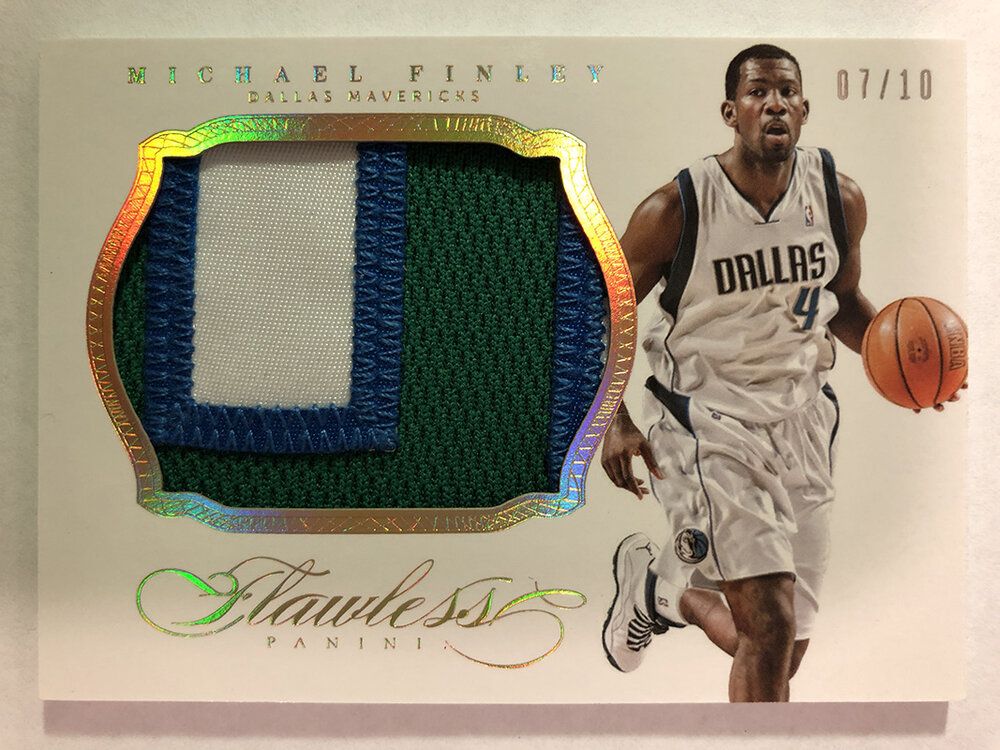 2013-14 Flawless Patches #40 Gold Michael Finleyf.jpg