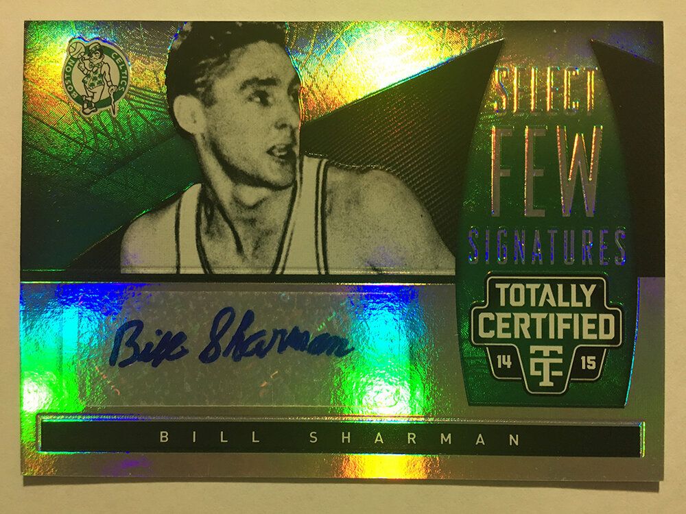 2014-15 Totally Certified Select Few Signatures #BS Mirror Bill Sharmanf.jpg
