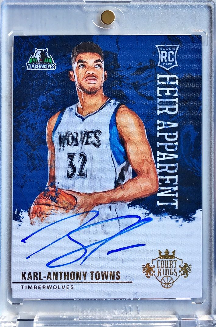 2015-16 Court Kings Heir Apparent Autographs 2 Karl-Anthony Towns.JPG