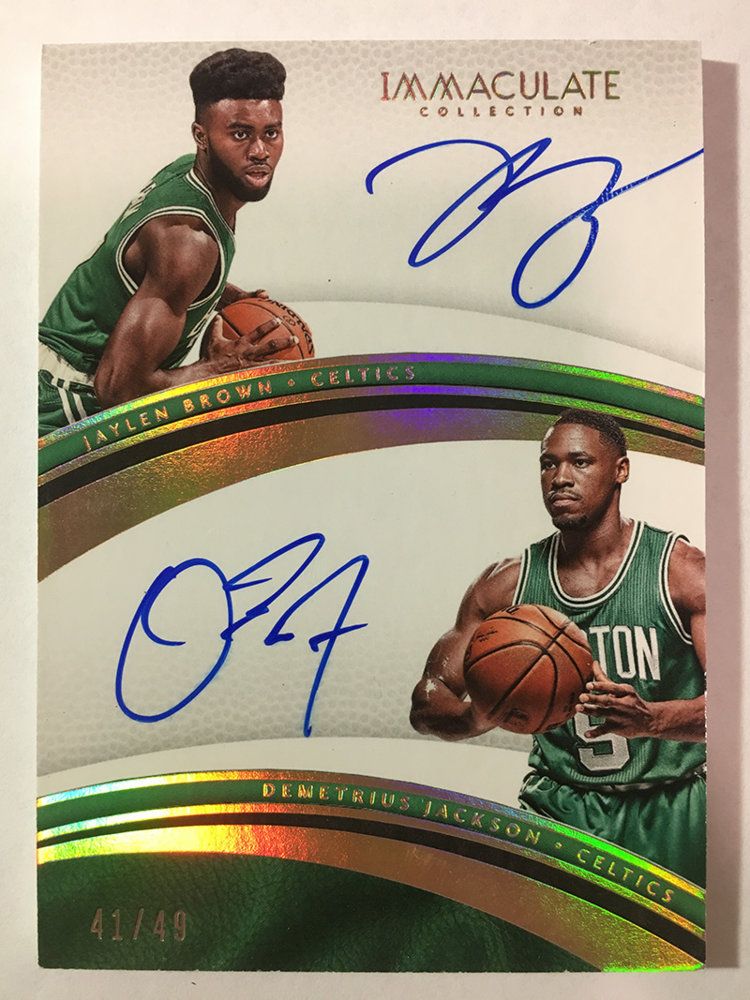 2016-17 Immaculate Dual Autographs #60 Jaylen Brownf.jpg