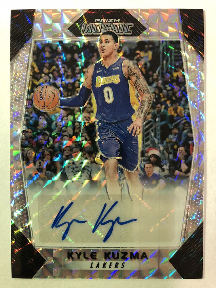 2017-18 Mosaic Autographs #KKZ Kyle Kuzmaf.jpg