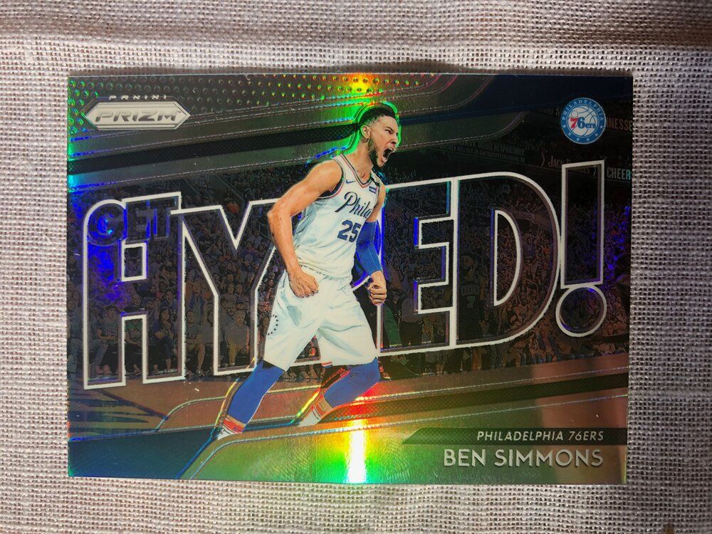 2018-19 Panini Prizm - Get Hyped! - Silver Prizm #9 Ben Simmons.jpeg