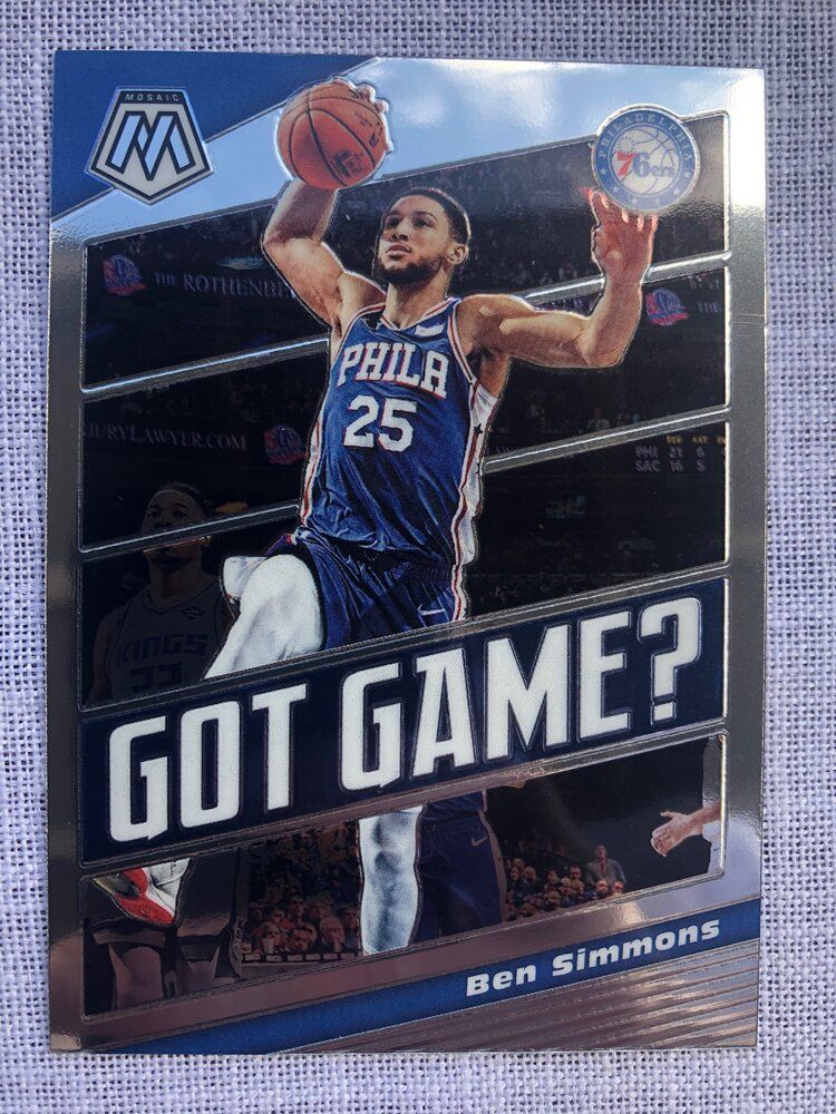 2019 Panini Mosaic Got Game #1 Ben Simmons .jpeg