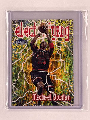 Insert - Electrifying - Fleer - 1998-99 - Michael Jordan.jpg