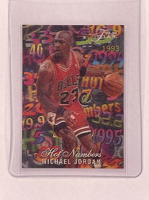 Insert - Hot Numbers - Flair - 1995-96 - Michael Jordan.jpg