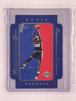 Insert - Rookie of the Year Commemorative Collection - Upper Deck - 1996-97 - David Robinson.jpg