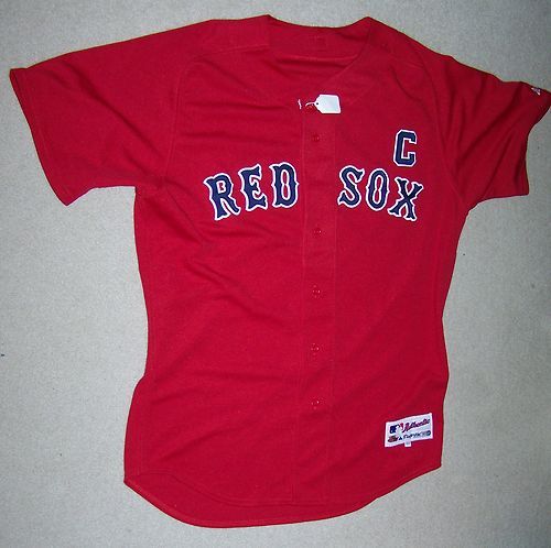 Jason Varitek 2009 Red Sox Alternate Game-Used Jersey Front.jpg