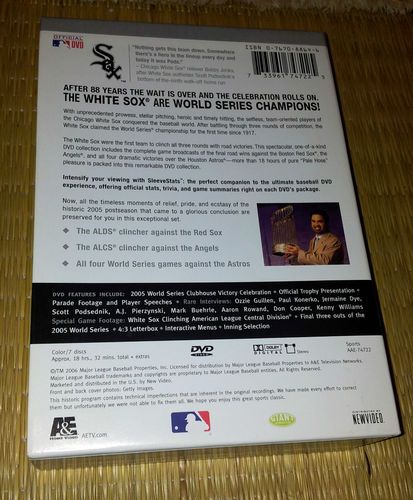 Chicago White Sox 2005 World Series Champions Commemorative Topps Gift Set Cards