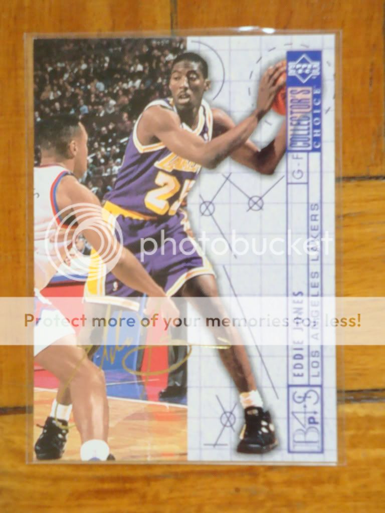 RARE - Los Angeles Lakers - Eddie Jones -Champion #25 Jersey