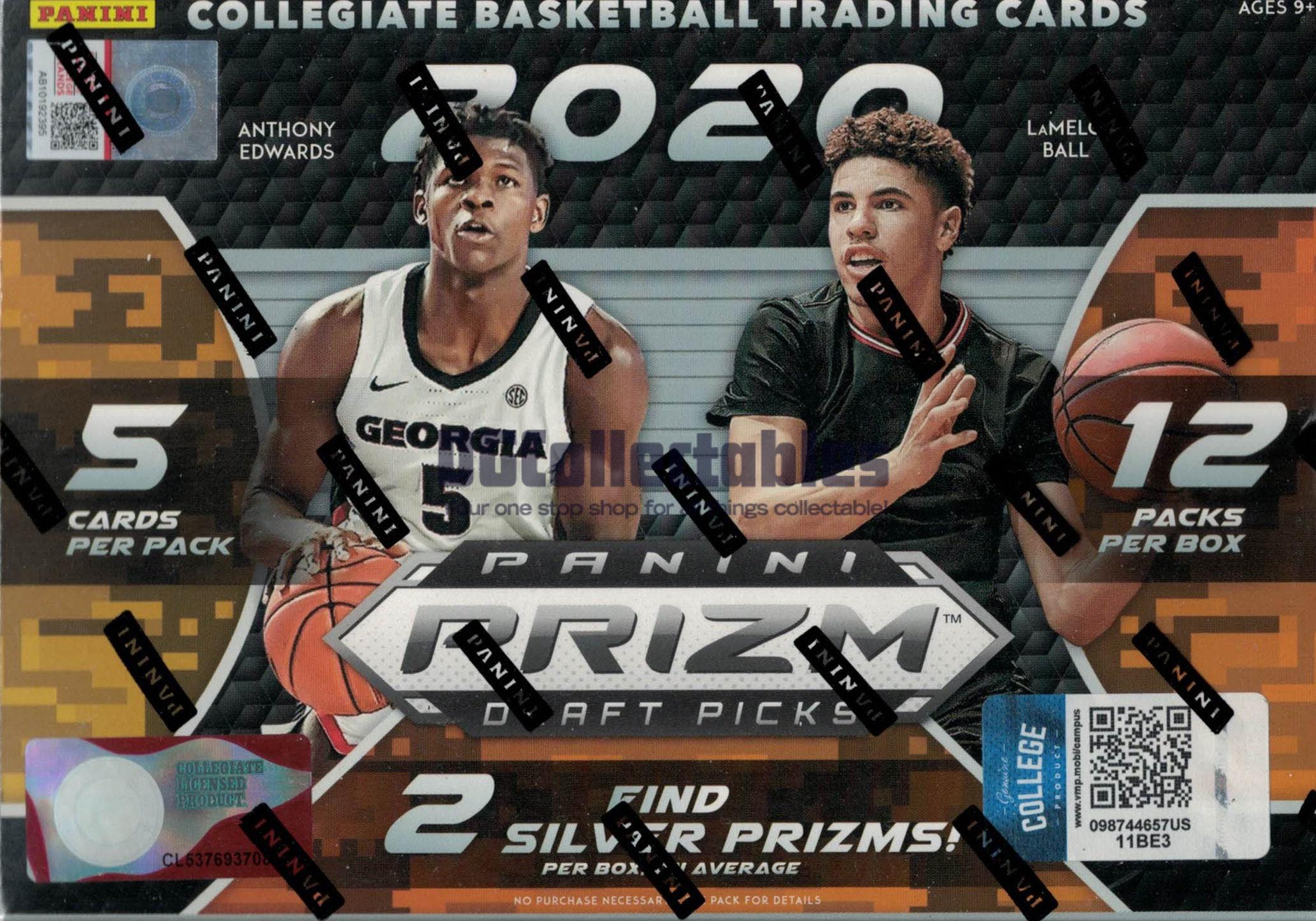 2020/21 Panini Prizm Draft Picks Basketball Mega Box (Red Ice)