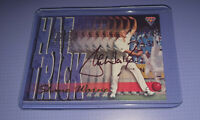 1995 Futera 'Shane Warne Signature Hat Trick Card' signed card #143'Shane Warne Signature Hat Trick Card' signed card #143