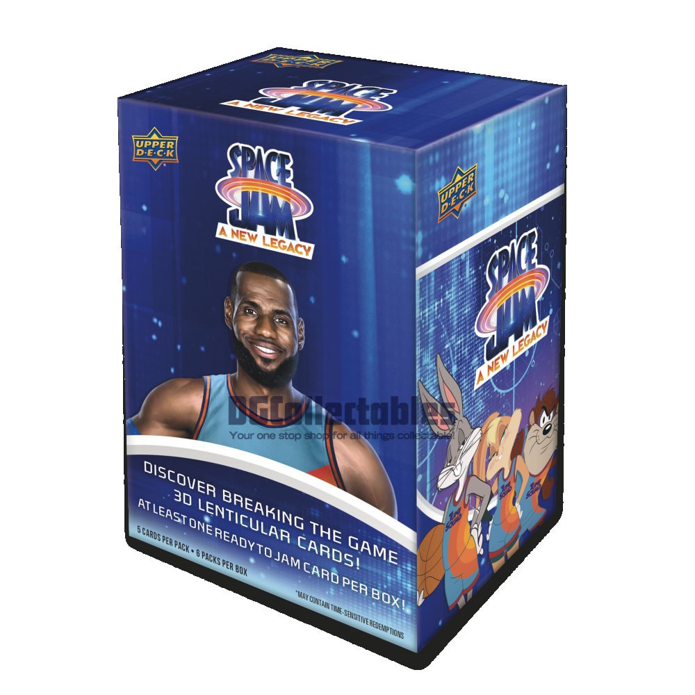 2021 Upper Deck Space Jam 2: A New Legacy Basketball 6-Pack Blaster Box