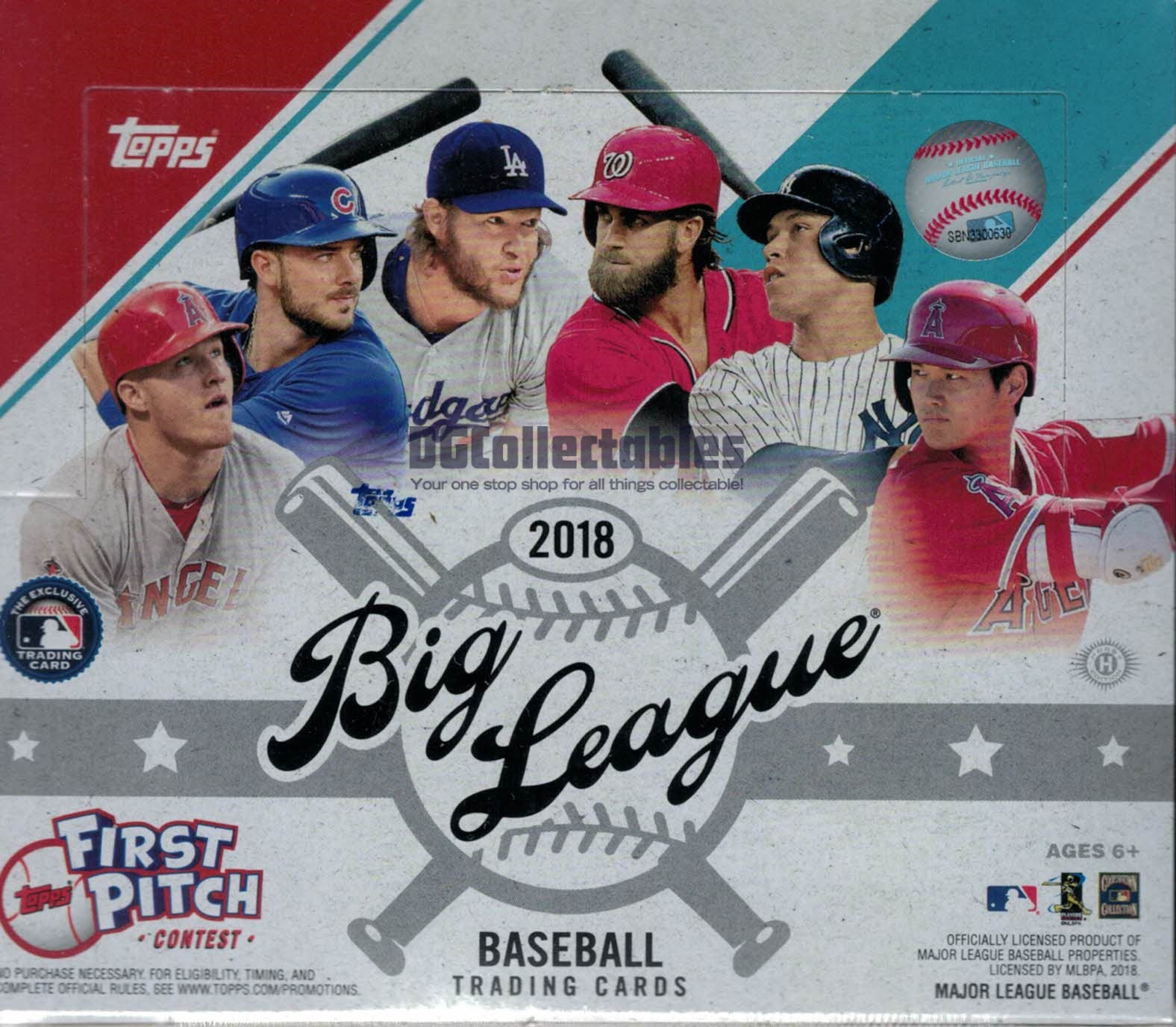 2018 Topps Big League Baseball Hobby Box