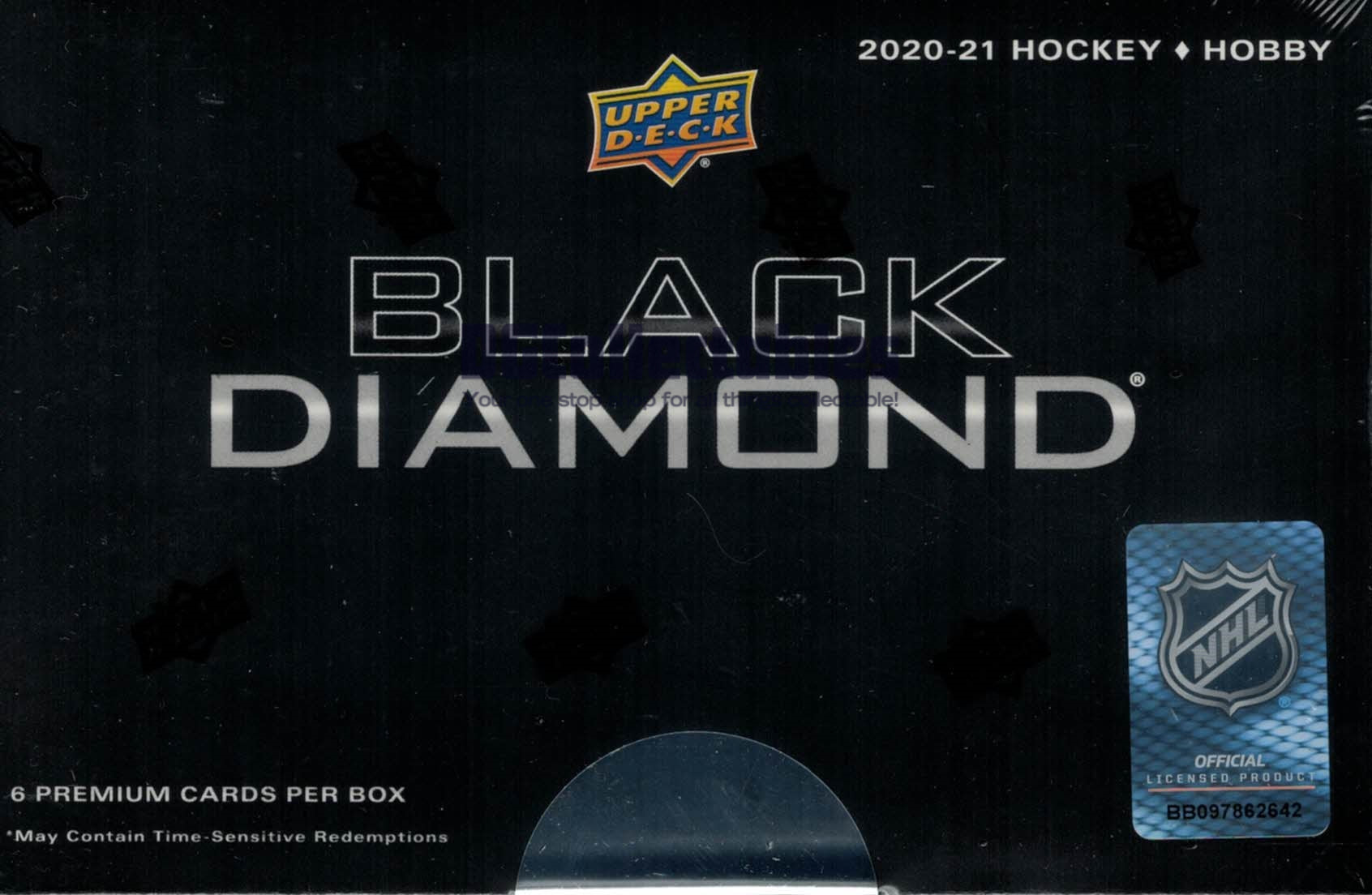 2020/21 Upper Deck Black Diamond Hockey Hobby Box