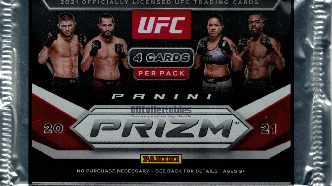 2021 Panini UFC Prizm 4-Card Retail Pack