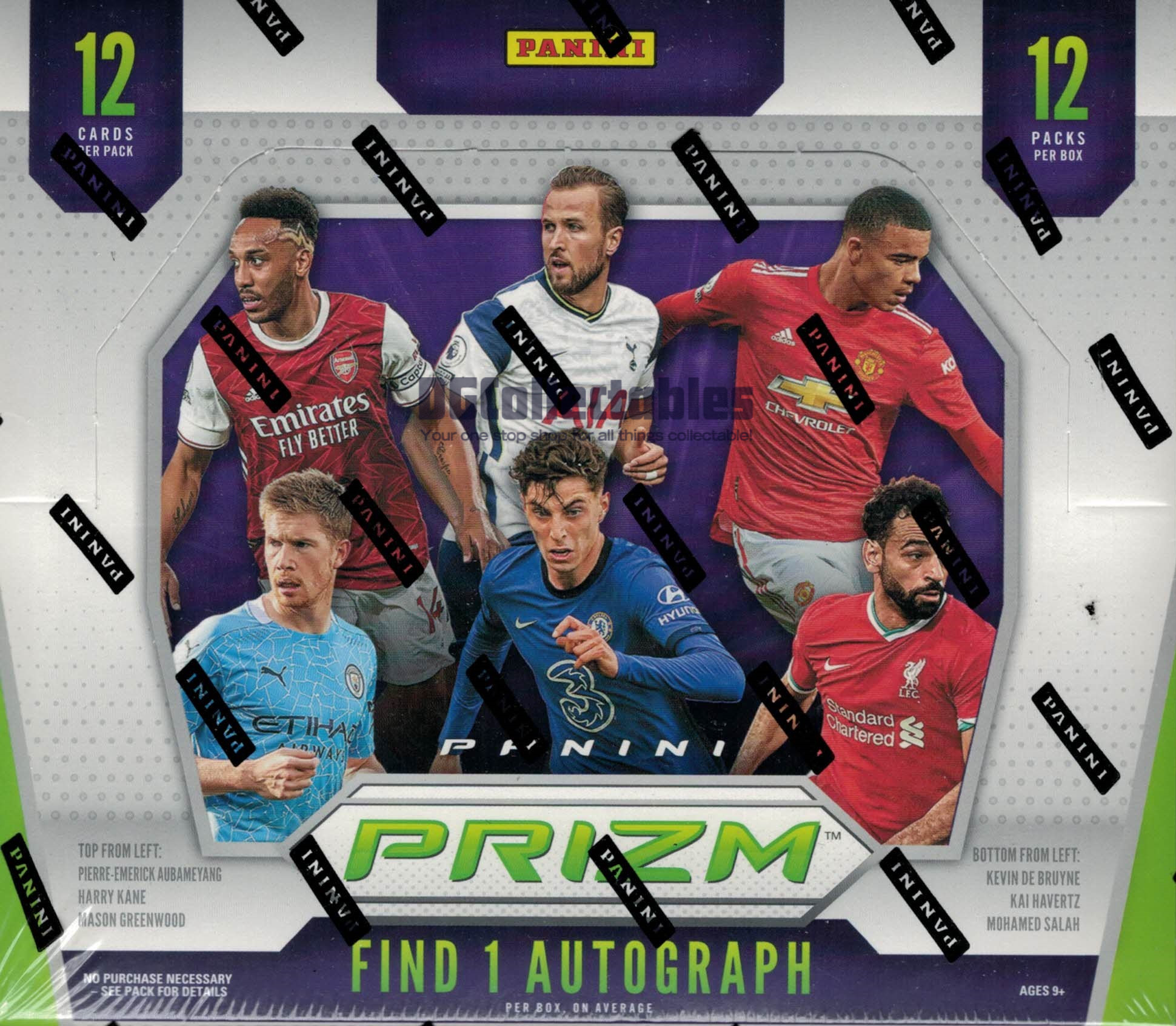 2020/21 Panini Prizm Premier League Soccer Hobby Box