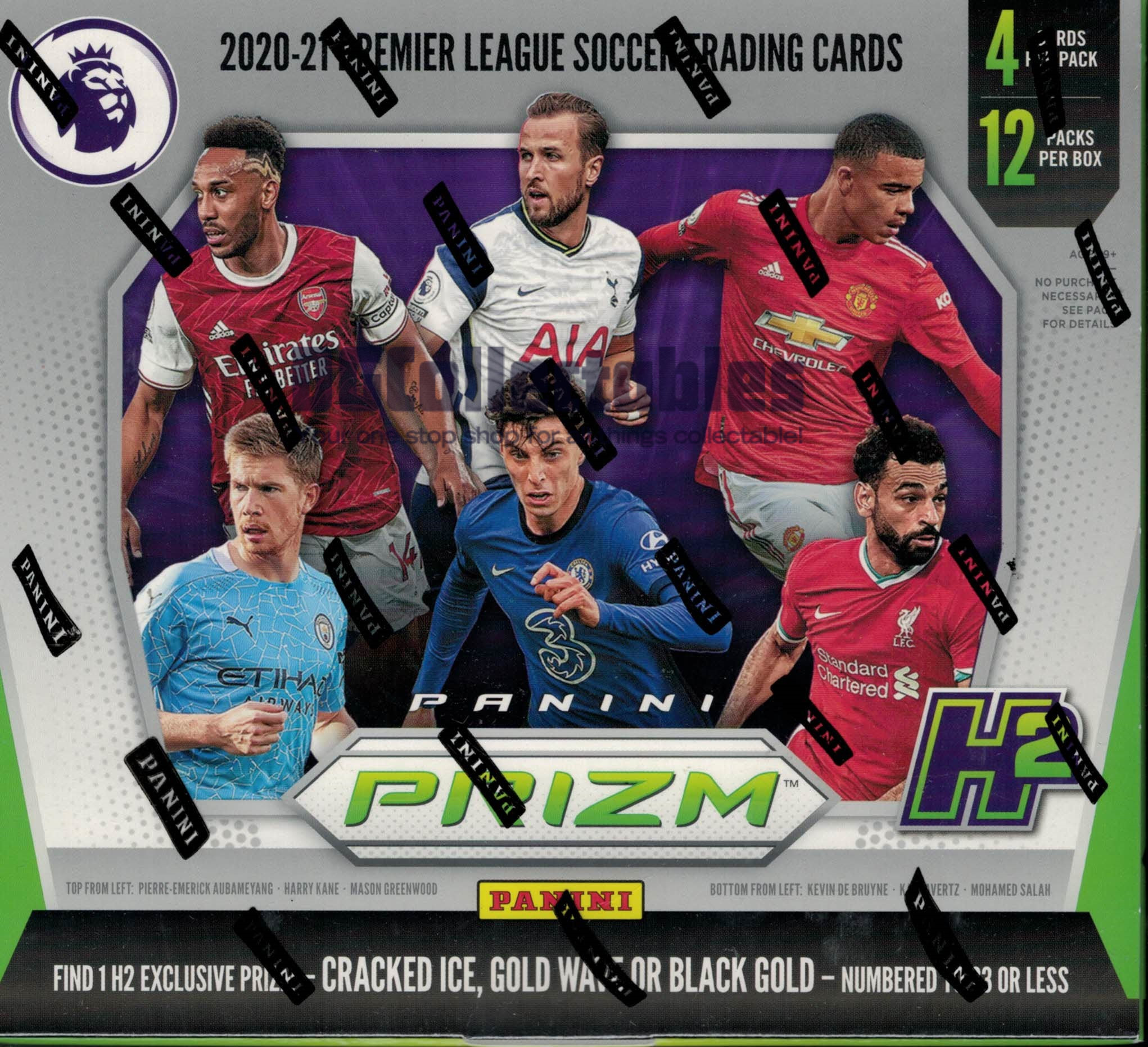 2020/21 Panini Prizm Premier League EPL Soccer H2 Hobby Hybrid Box