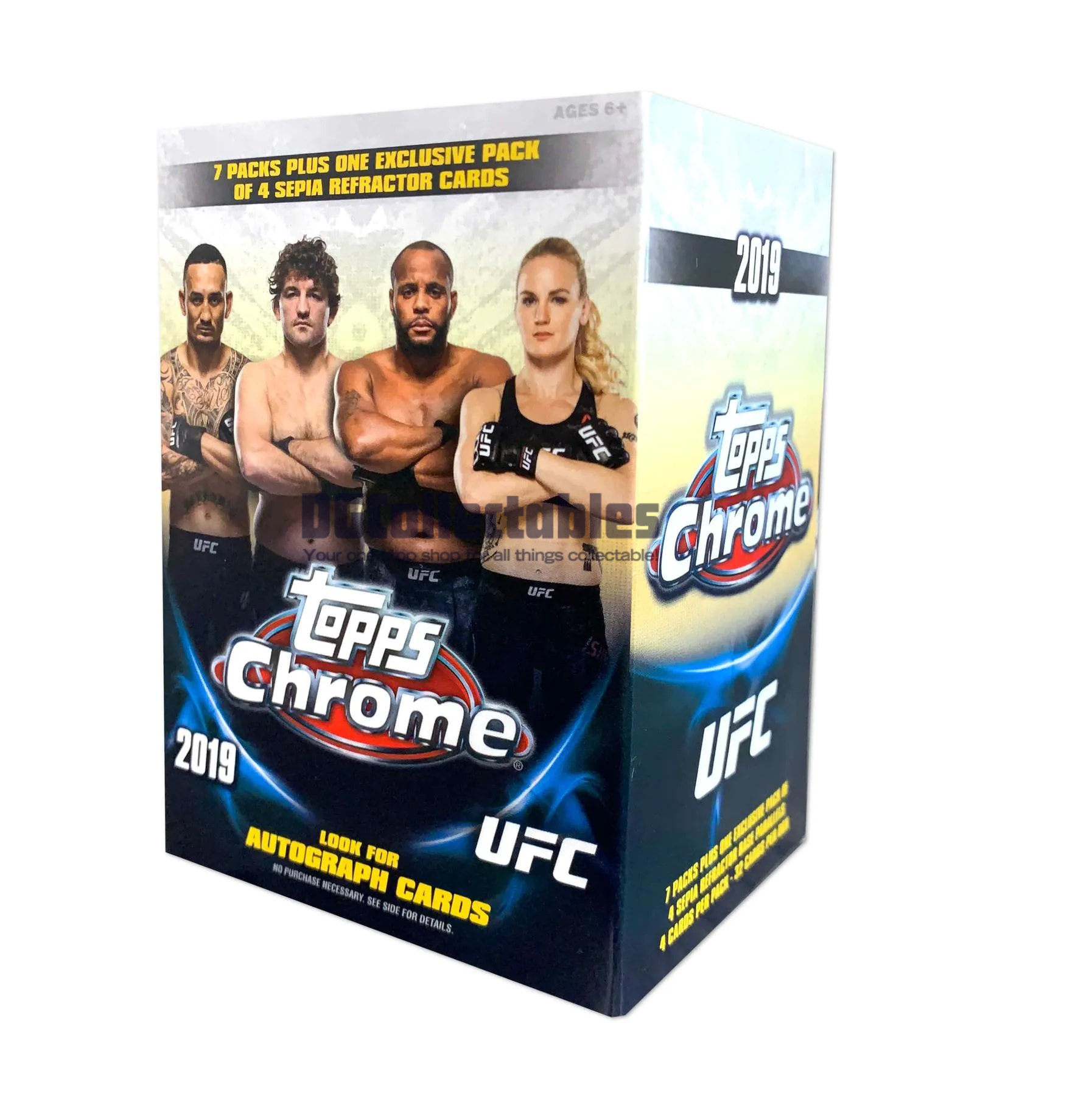 2019 Topps UFC Chrome 7-Pack Blaster Box