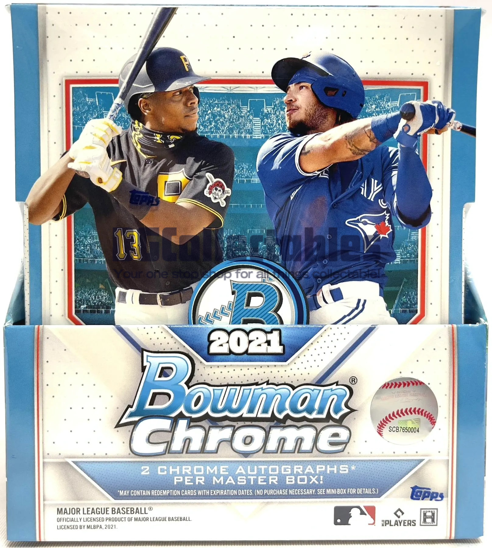 2021 Topps Bowman Chrome Baseball Master Hobby Box