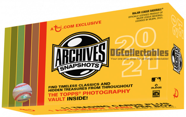 2021 Topps Archive Snapshots Baseball Hobby Box