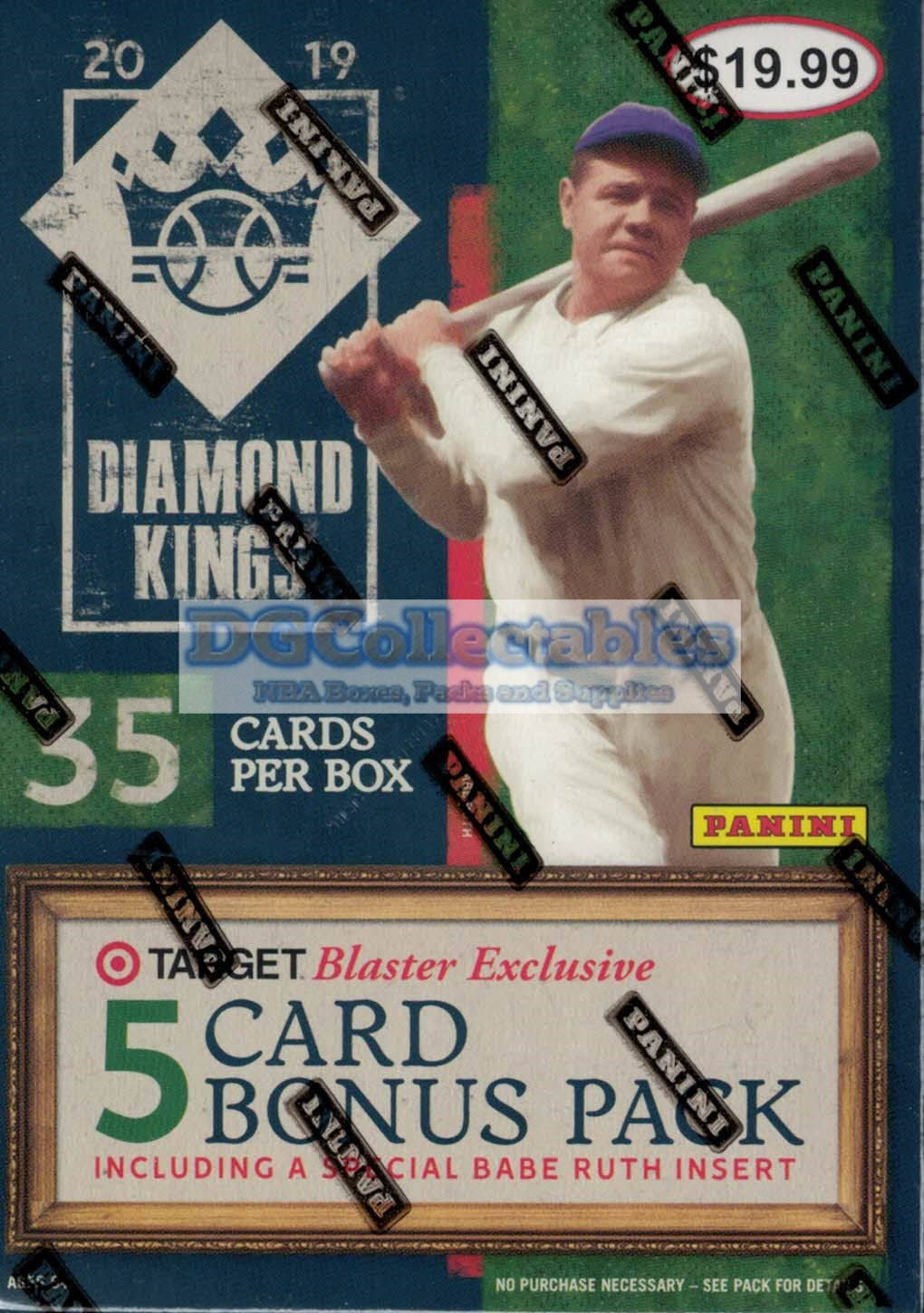 2019 Panini Diamond Kings Baseball 7-Pack Box