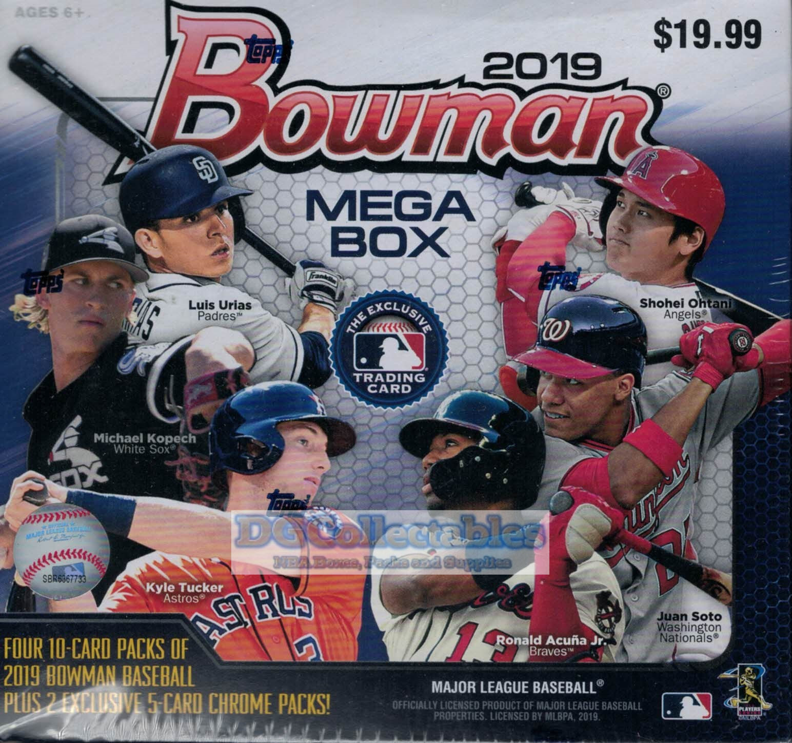 2019 Bowman Mega Baseball Box